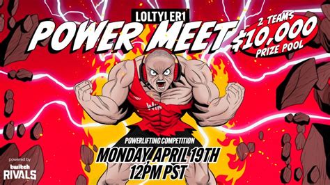 How to watch Power Meet, Twitch Rivals' powerlifting .